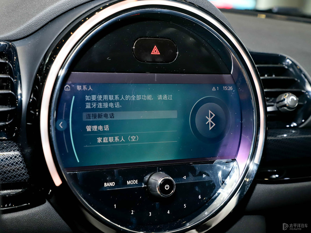 辣椒紅MINI CLUBMAN中控內(nèi)飾圖片