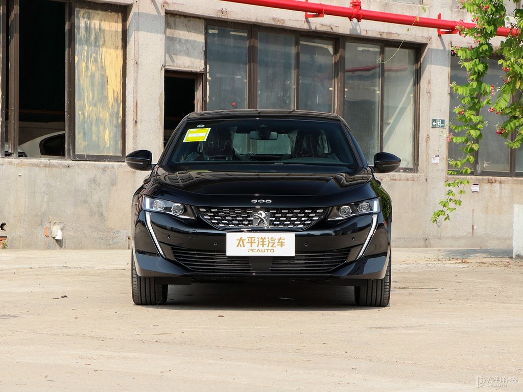 碳晶黑標致508整車外觀外觀圖片