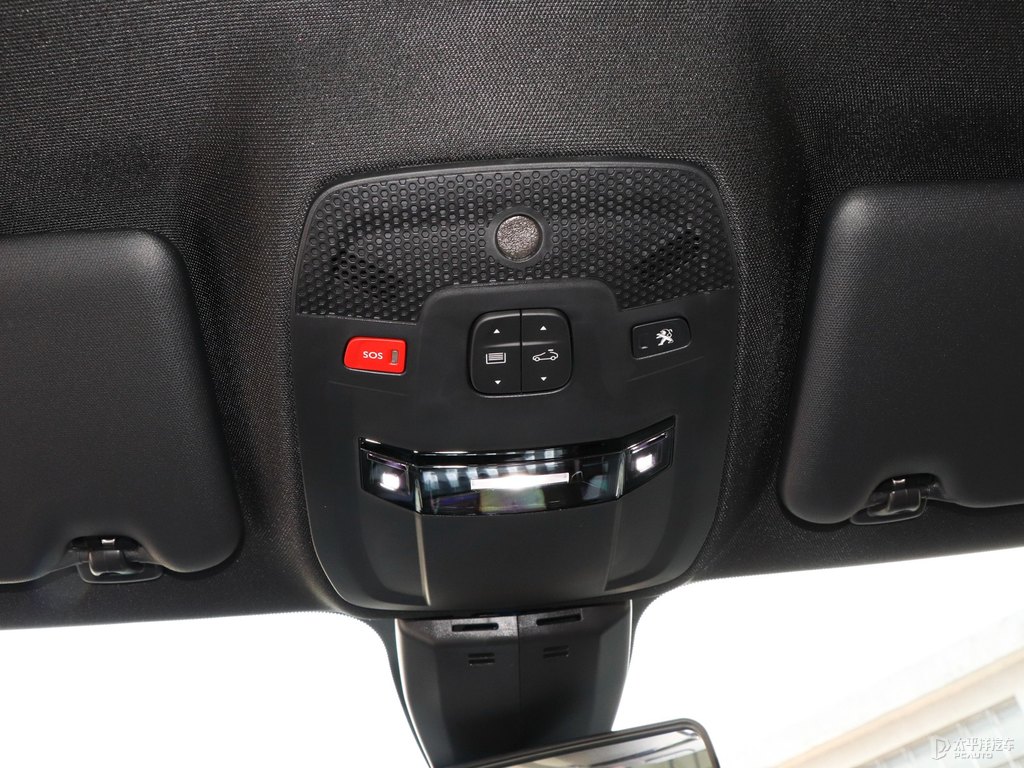 碳晶黑標(biāo)致508車廂內(nèi)飾圖片