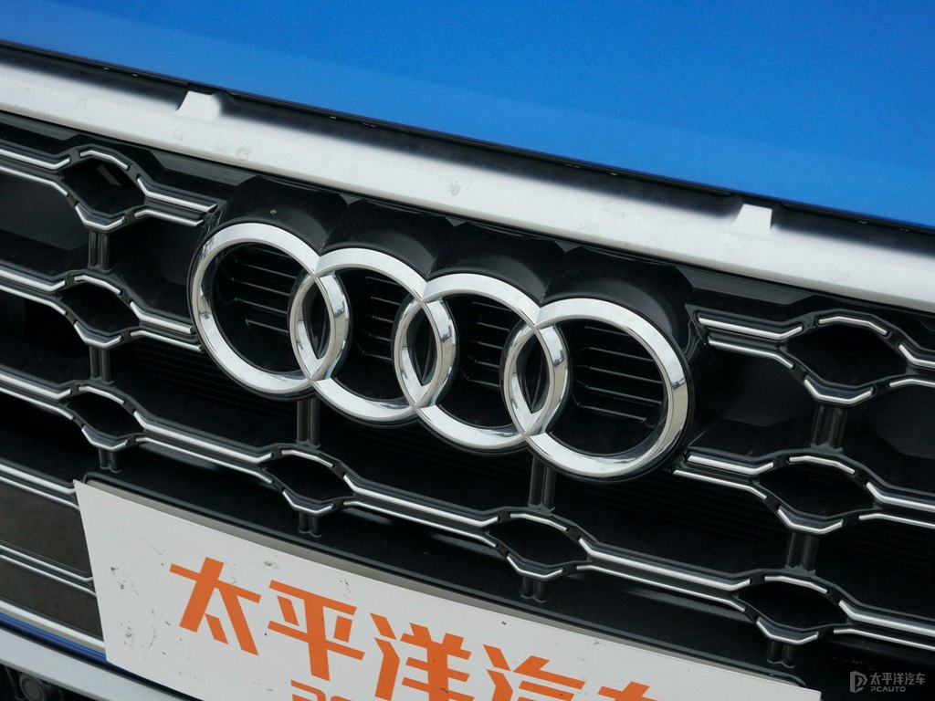 鸚鵡藍(lán)奧迪Q2L車頭外觀圖片