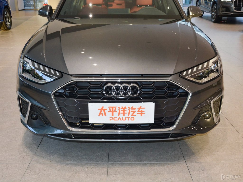 天云灰奧迪A4L車頭外觀圖片