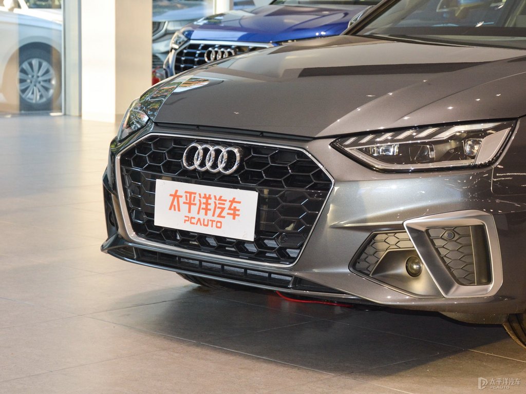 天云灰奧迪A4L車頭外觀圖片
