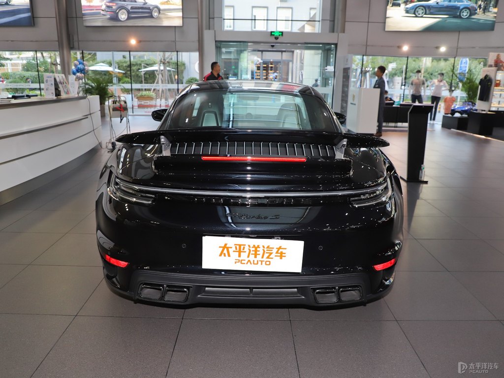 黑色保時捷911整車外觀外觀圖片