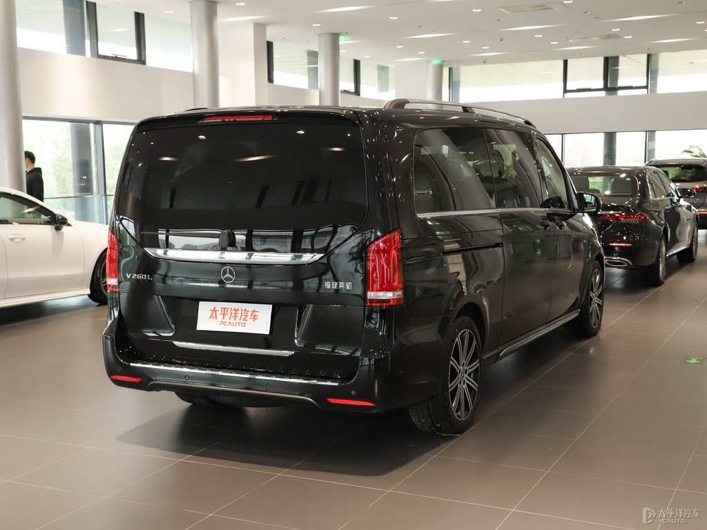 曜石黑奔馳V級(jí)整車外觀外觀圖片
