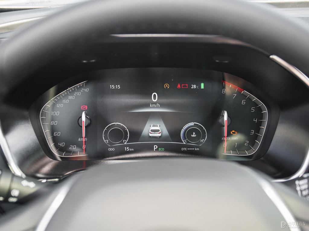 安第斯灰長安CS75中控內(nèi)飾圖片