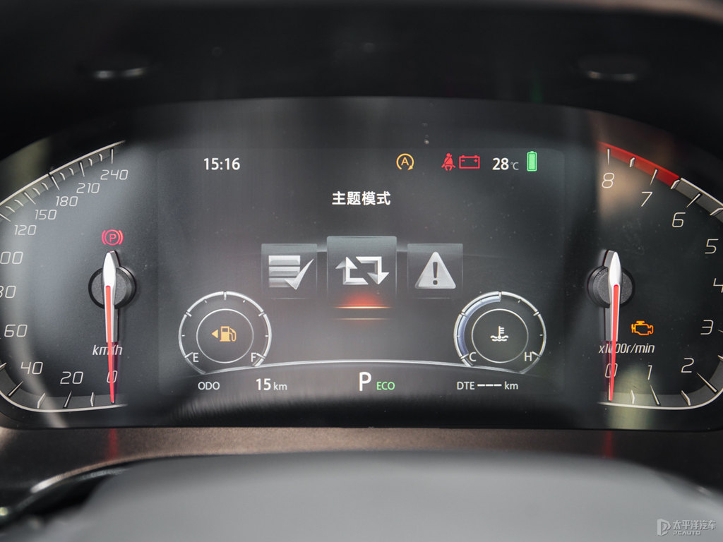 安第斯灰長(zhǎng)安CS75中控內(nèi)飾圖片