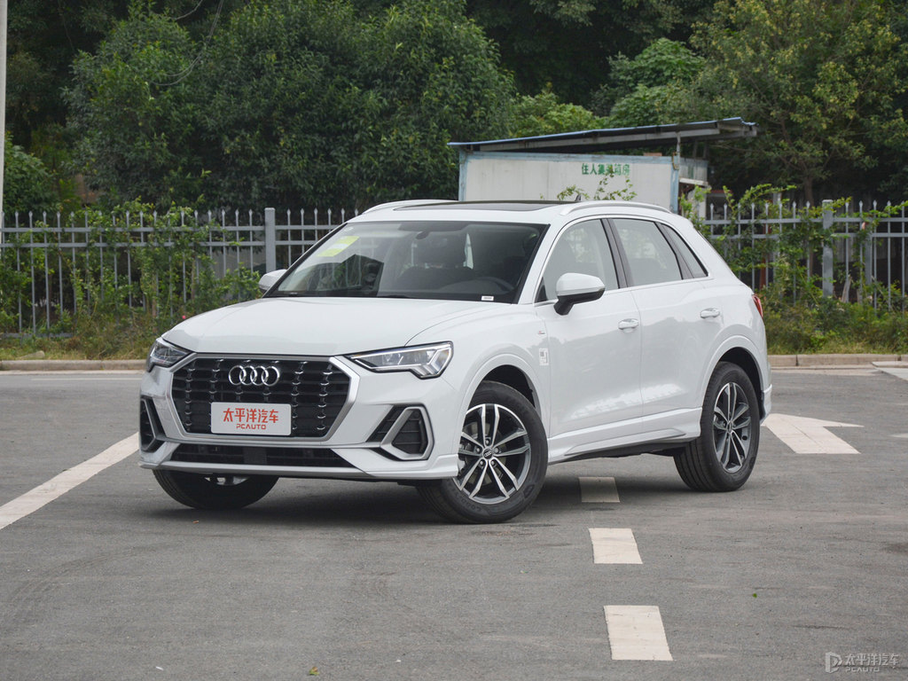 冰川白奧迪Q3整車外觀外觀圖片