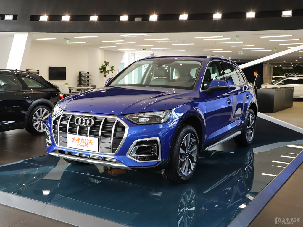 極光藍(lán)奧迪Q5L整車(chē)外觀外觀圖片