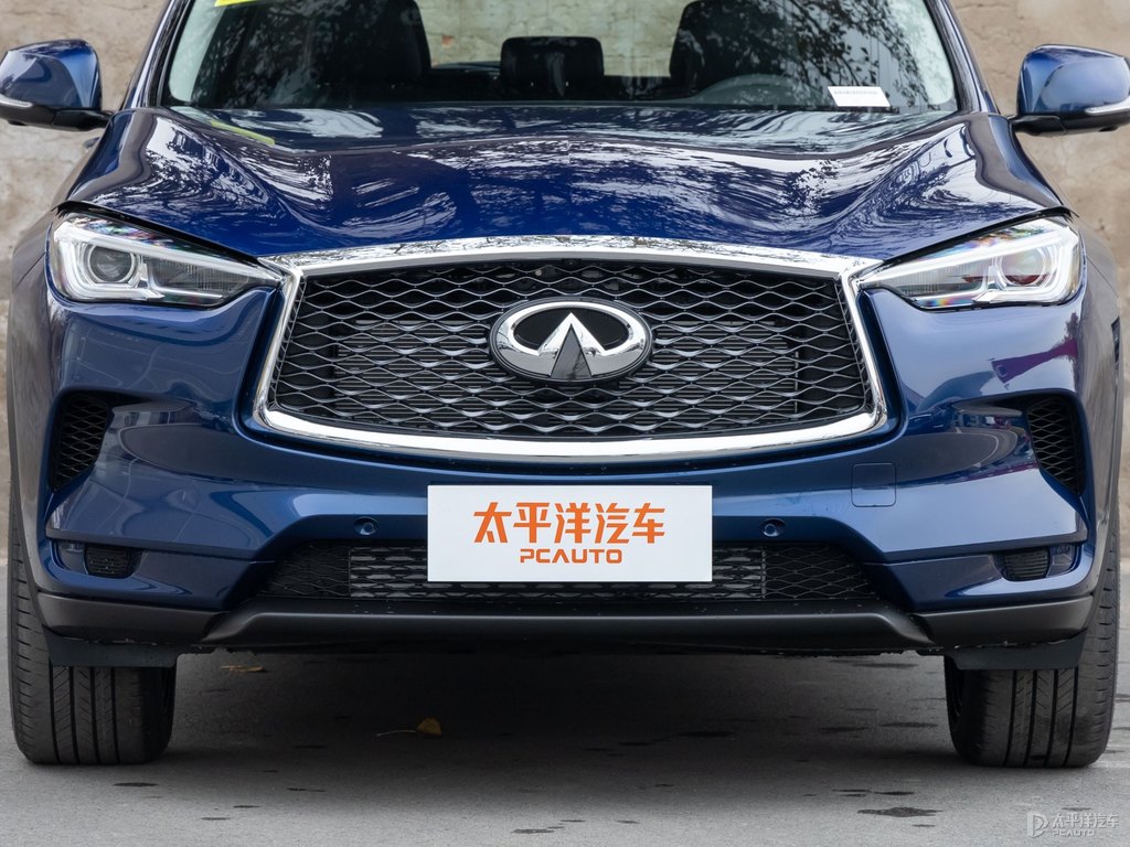 海浪藍(lán)英菲尼迪QX50車頭外觀圖片