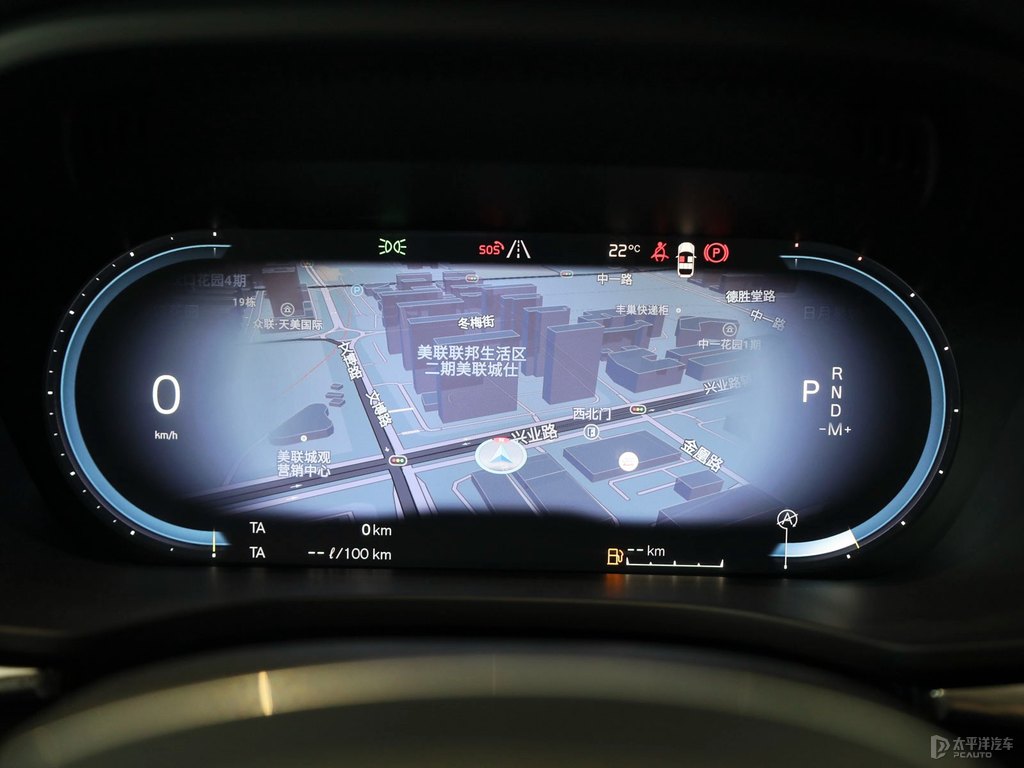 水晶白沃爾沃XC60中控內(nèi)飾圖片