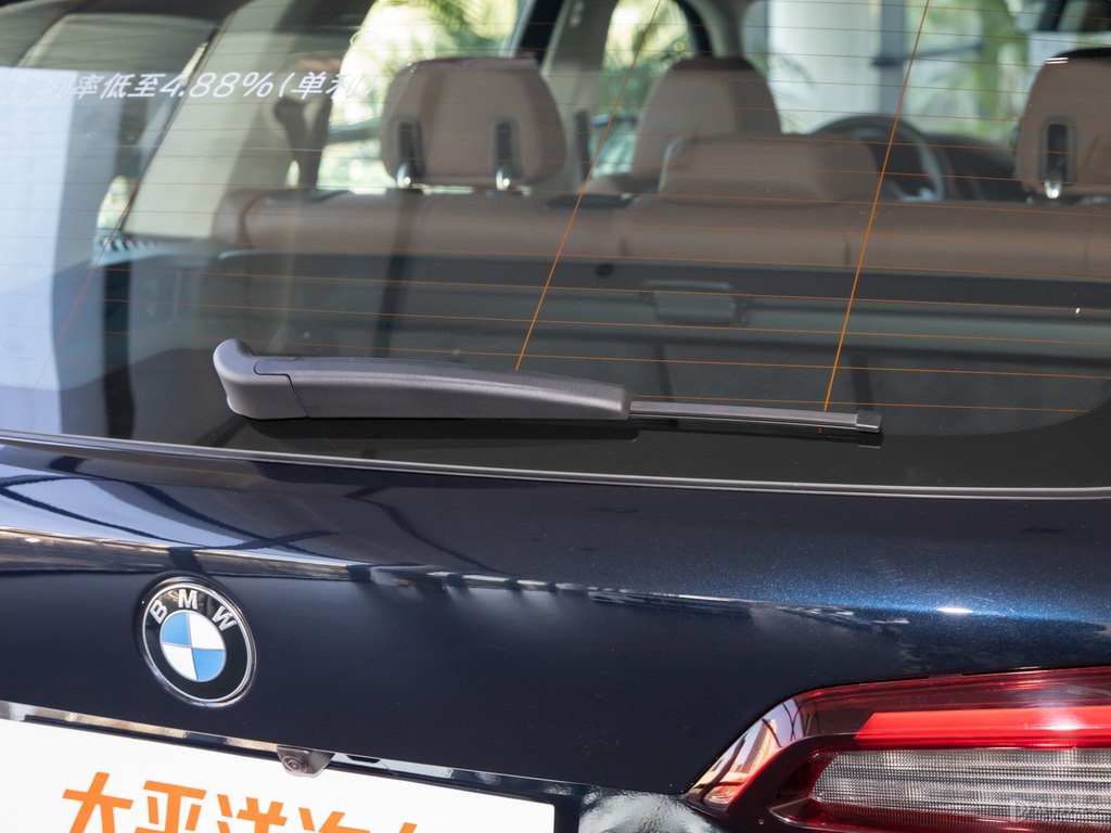 碳黑寶馬X5(進口)車尾外觀圖片
