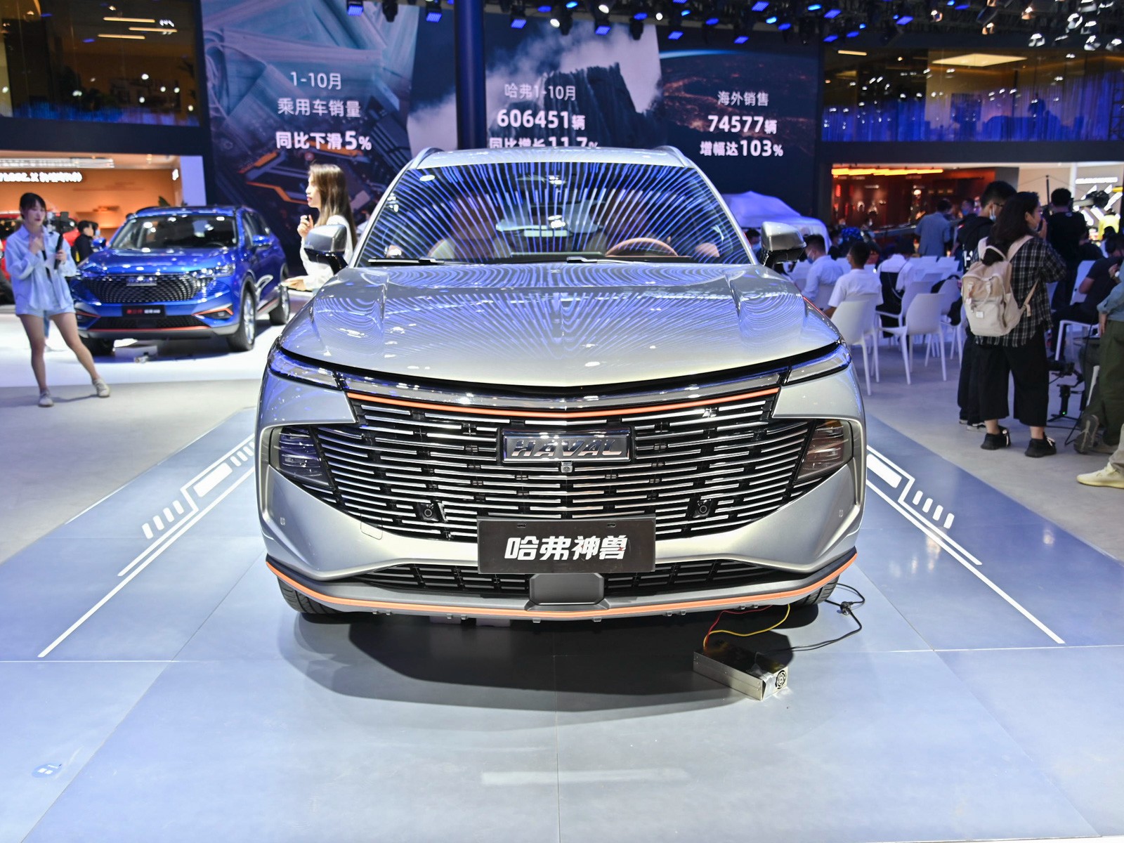 哈弗神獸車展高清大圖