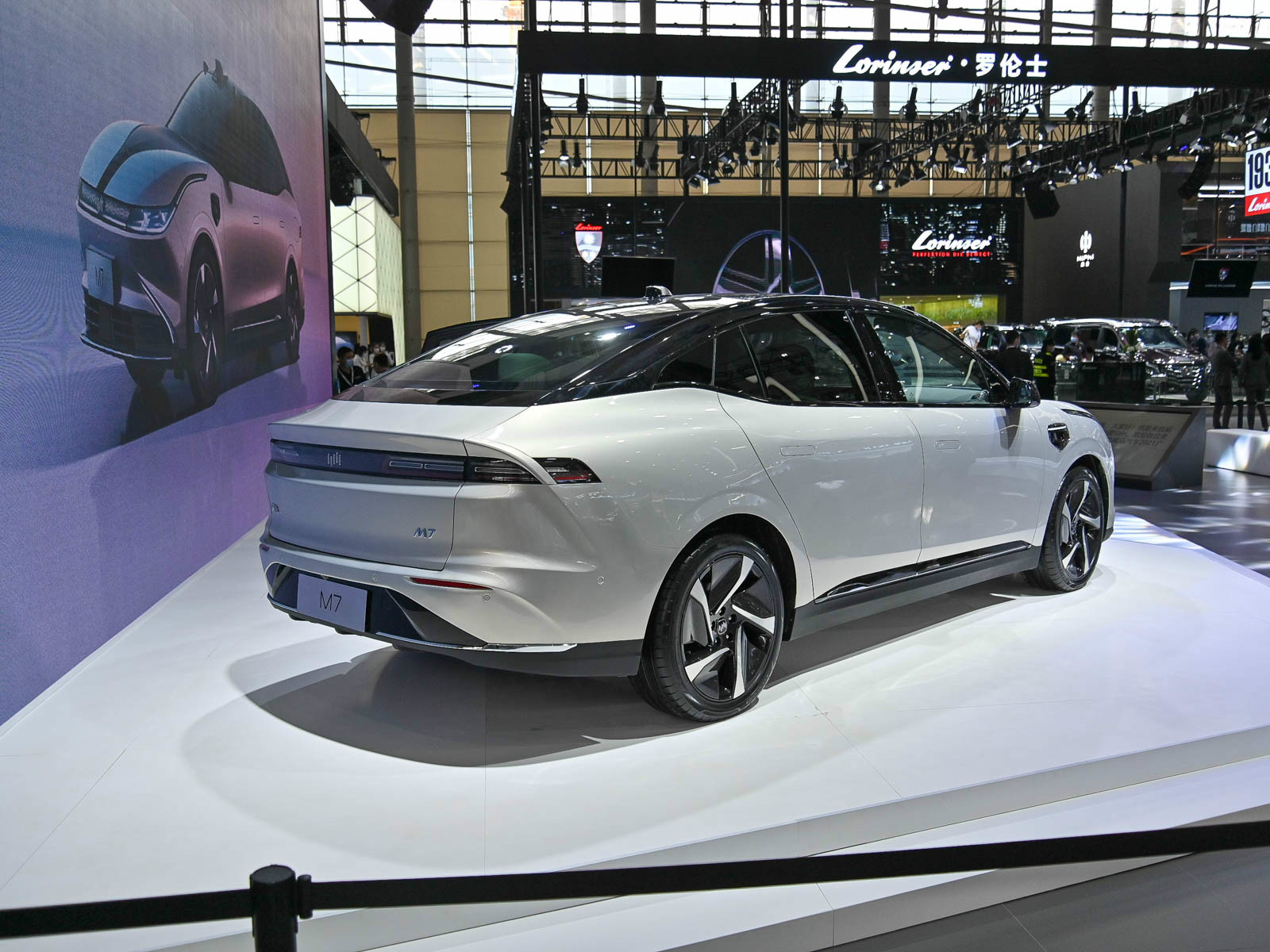 威馬M7車展高清大圖