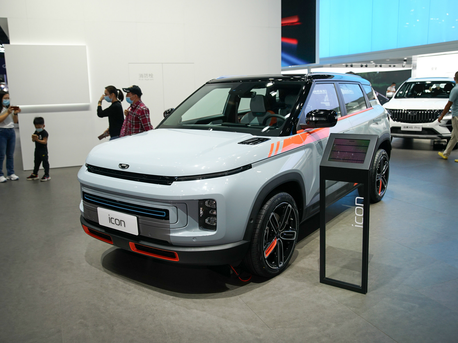 吉利ICON車展高清大圖