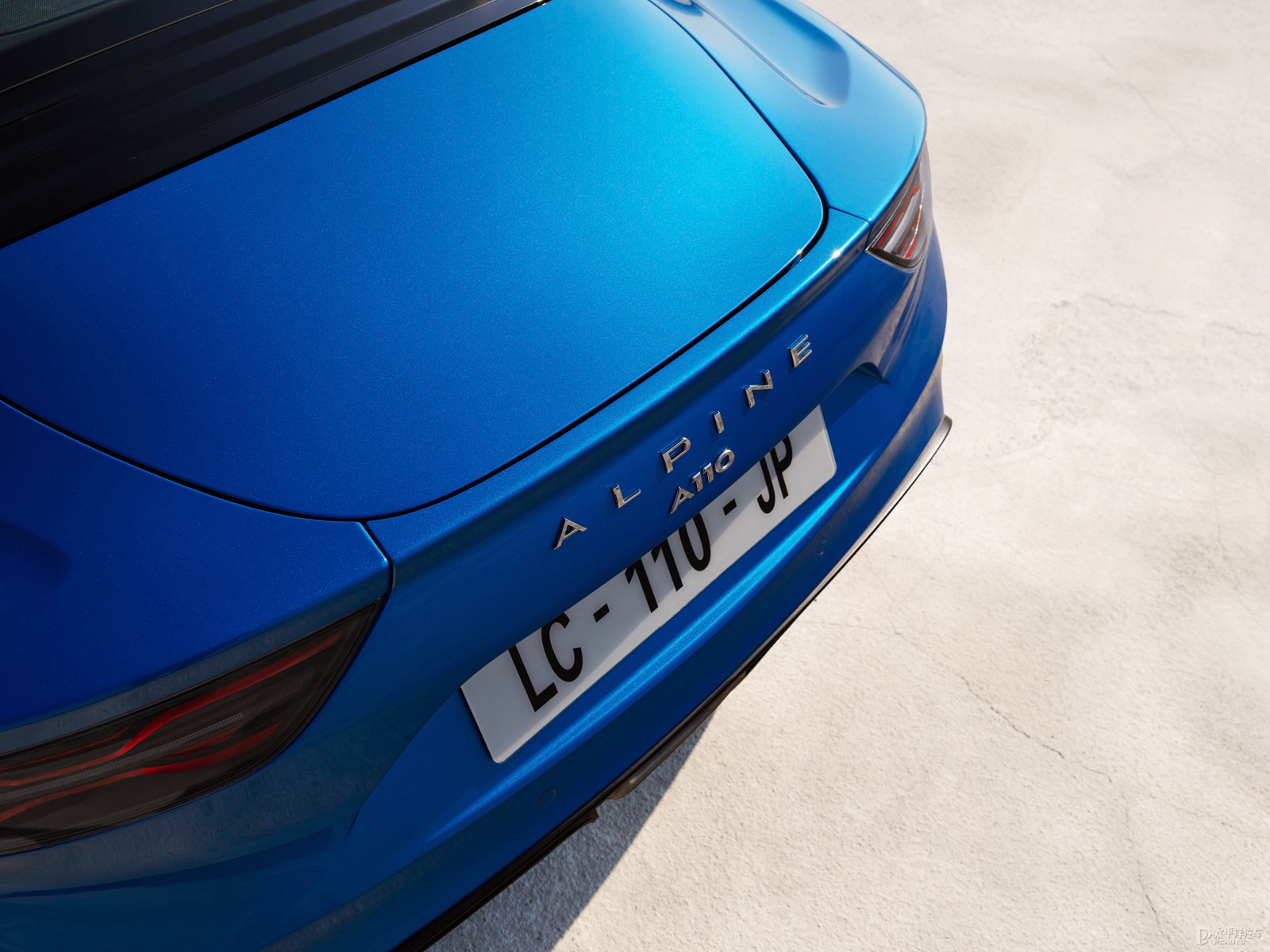 Alpine A110官圖高清大圖
