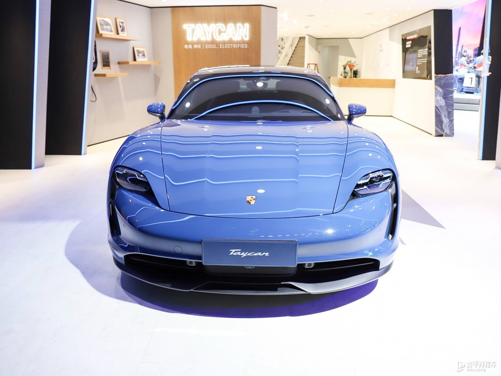 海王星藍(lán)Taycan整車(chē)外觀外觀圖片