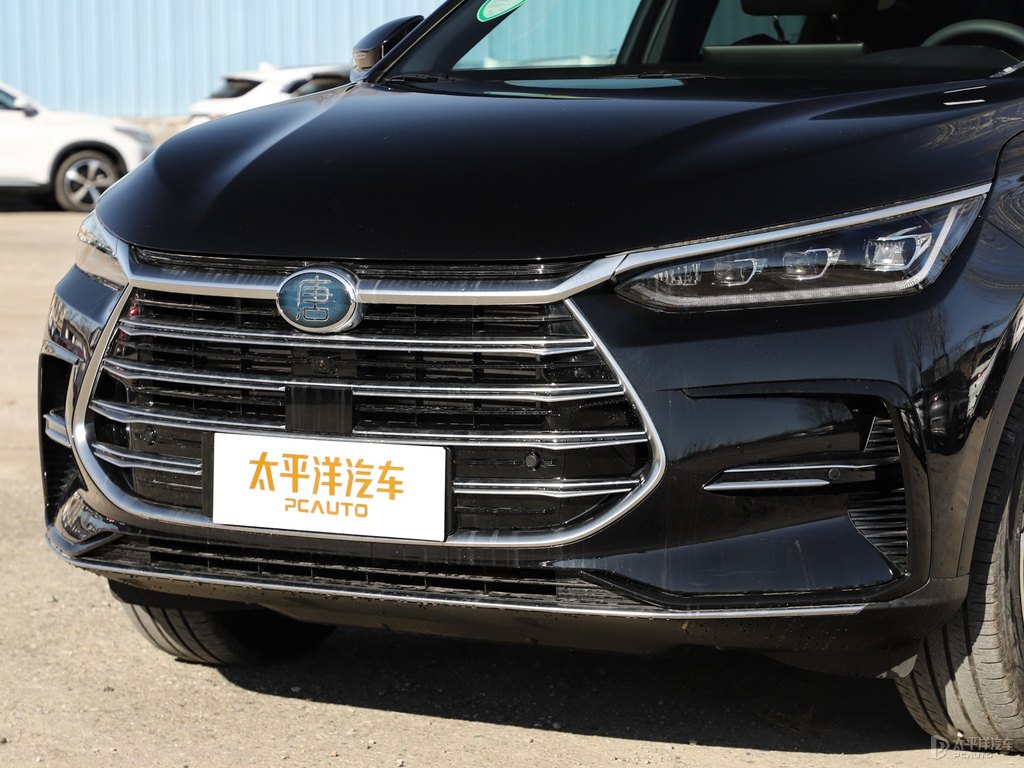 銀砂黑唐新能源車頭外觀圖片