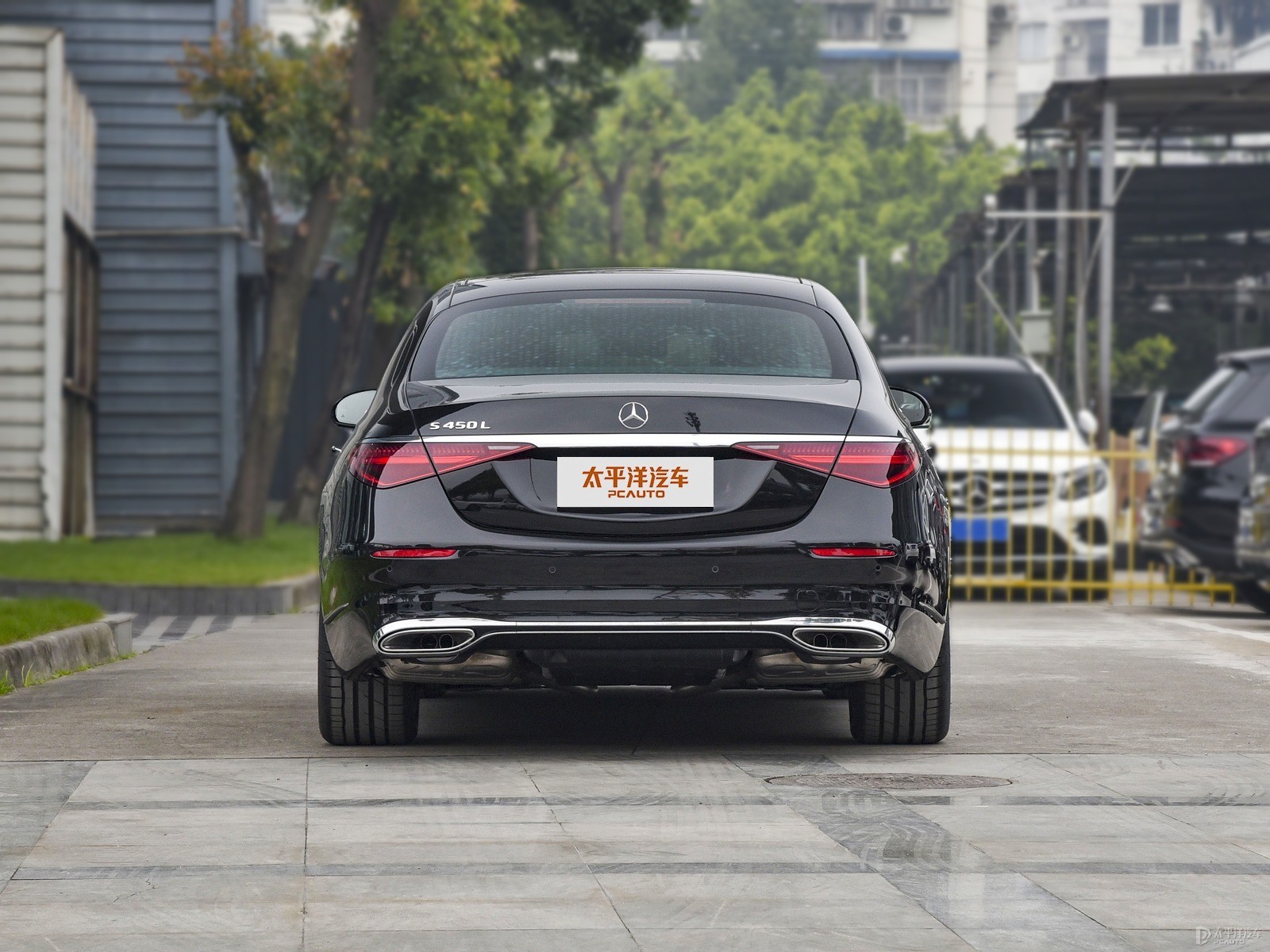 奔馳S級外觀高清大圖