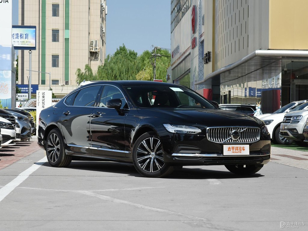 瑪瑙黑沃爾沃S90整車外觀外觀圖片