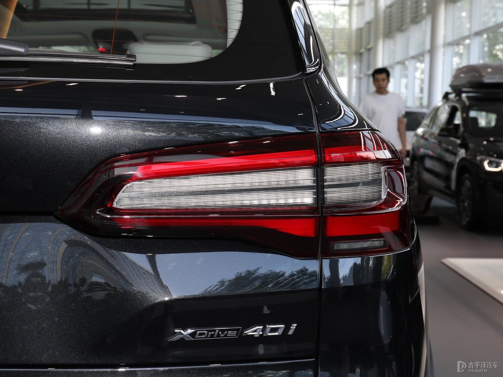 碳黑寶馬X5(進(jìn)口)車尾外觀圖片