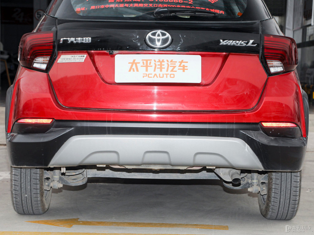 珊瑚紅YARiS L 致炫X車尾外觀圖片