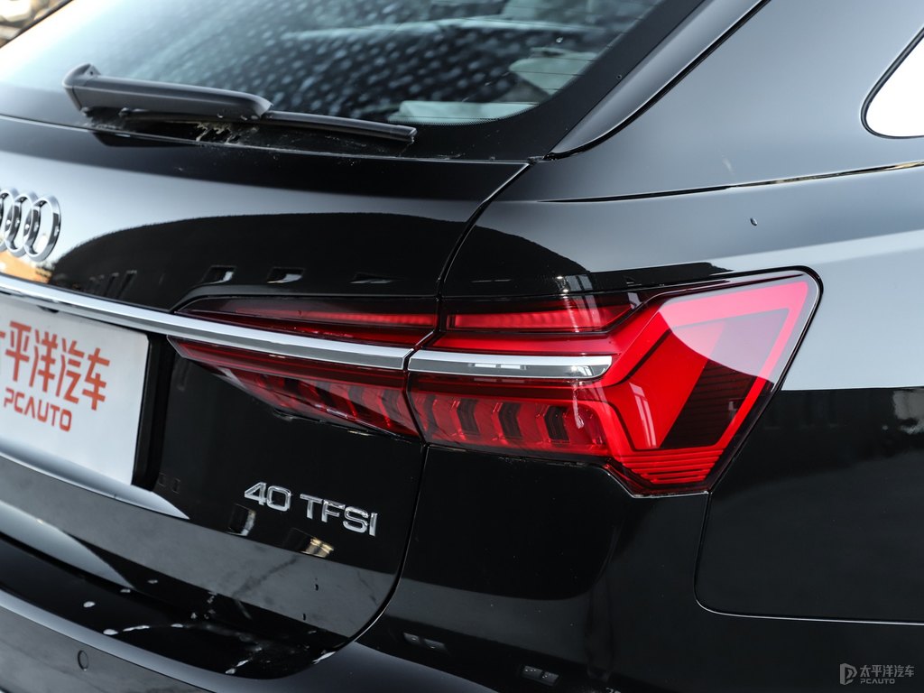 傳奇黑奧迪A6(進(jìn)口)車尾外觀圖片