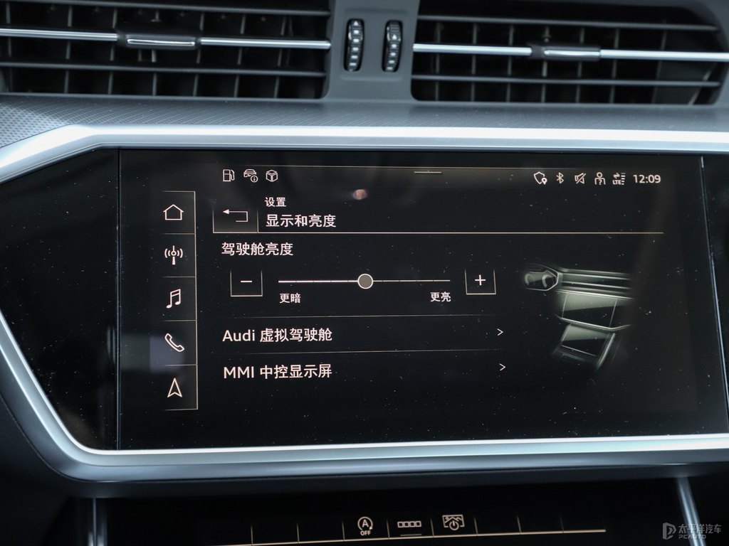 傳奇黑奧迪A6(進(jìn)口)中控內(nèi)飾圖片