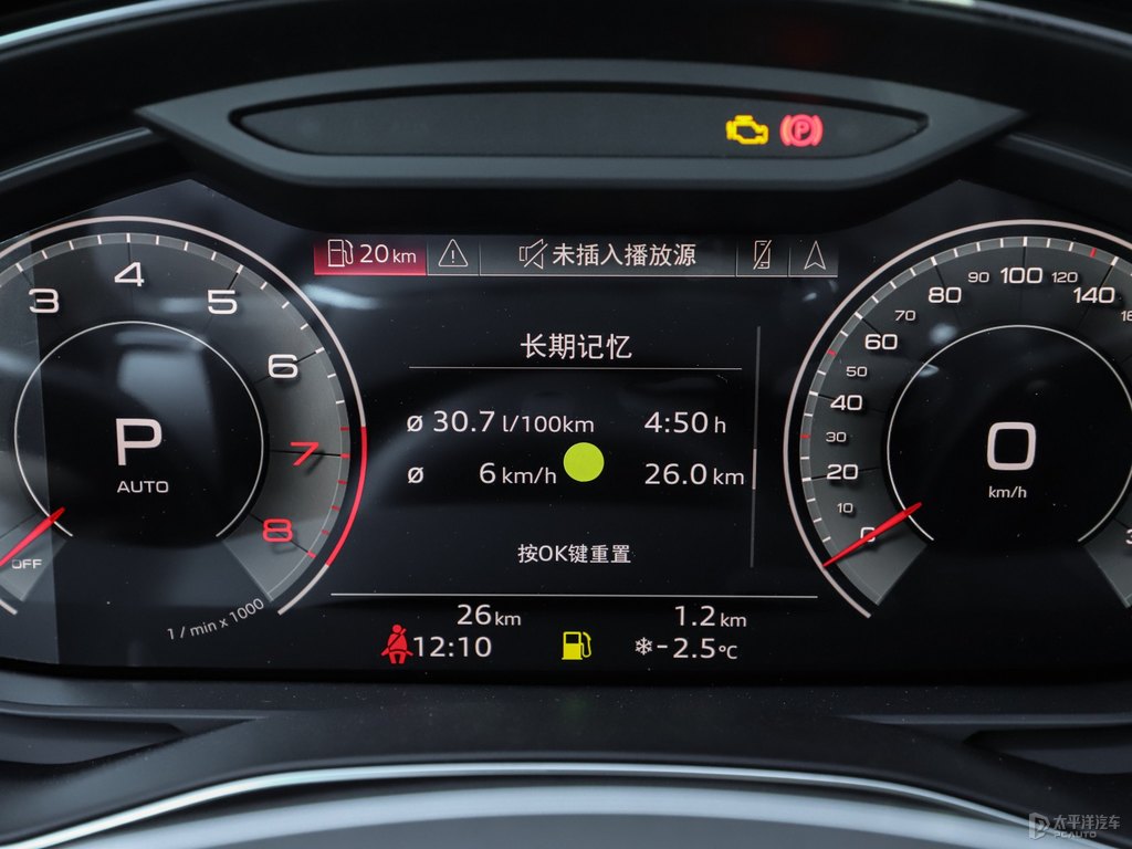 傳奇黑奧迪A6(進口)中控內(nèi)飾圖片