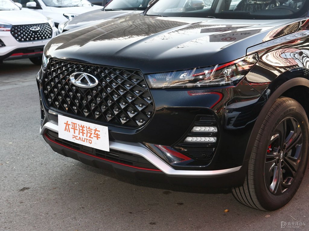 曜石黑瑞虎7車頭外觀圖片