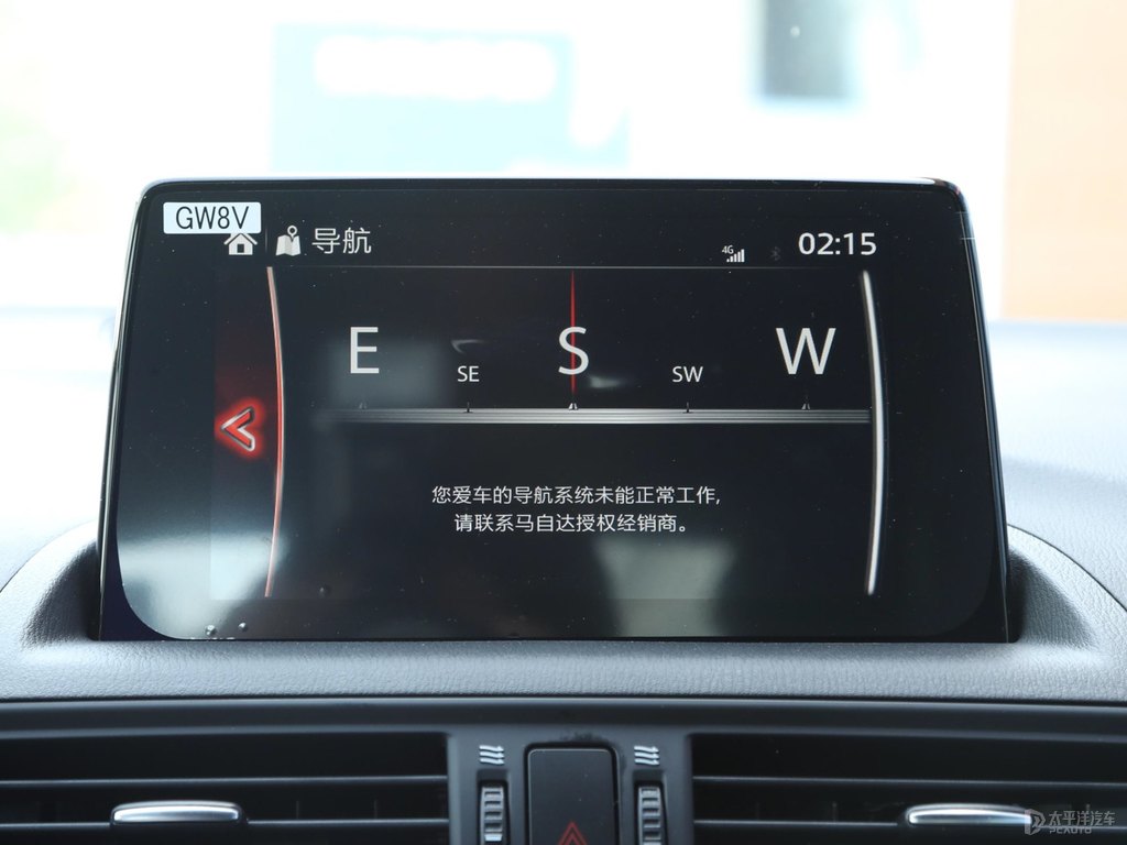 珠光白馬自達(dá)CX-4中控內(nèi)飾圖片
