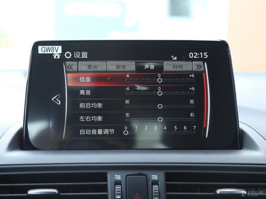 珠光白馬自達(dá)CX-4中控內(nèi)飾圖片
