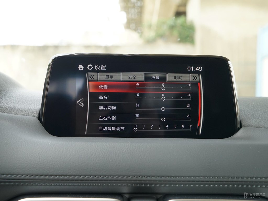 鉑鋼灰馬自達(dá)CX-5中控內(nèi)飾圖片
