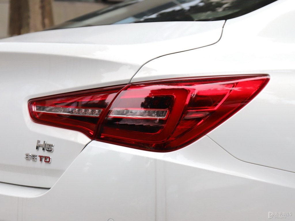 珠光白紅旗H5經(jīng)典車尾外觀圖片
