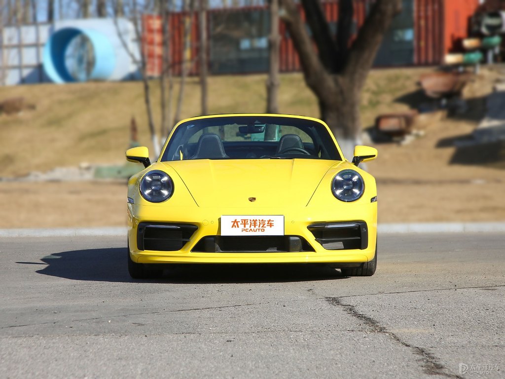 競速黃保時捷911整車外觀外觀圖片