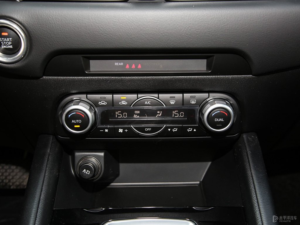 鉑鋼灰馬自達(dá)CX-5中控內(nèi)飾圖片