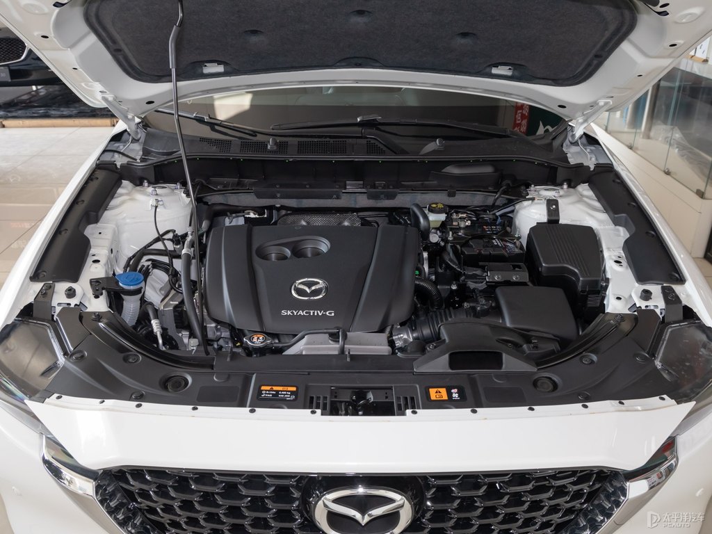 珠光白馬自達(dá)CX-5發(fā)動機其它細(xì)節(jié)圖片