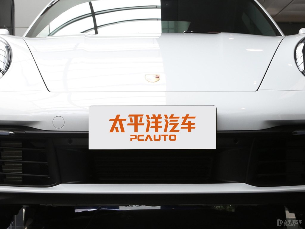 細(xì)花白保時(shí)捷911車頭外觀圖片