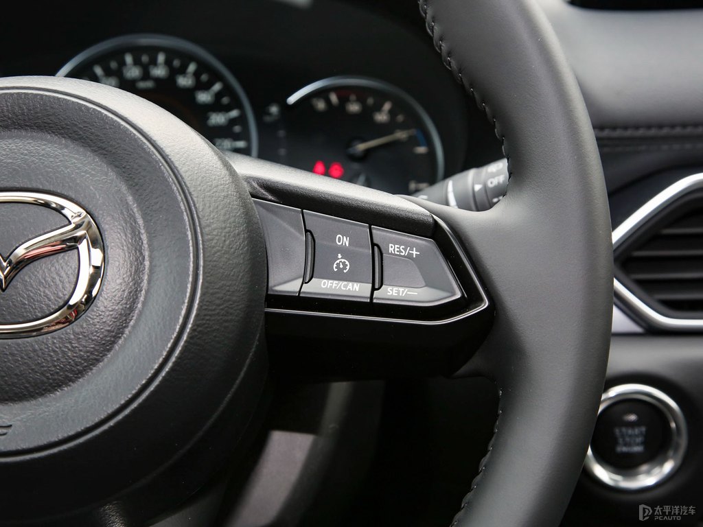 鉑鋼灰馬自達CX-5中控內(nèi)飾圖片