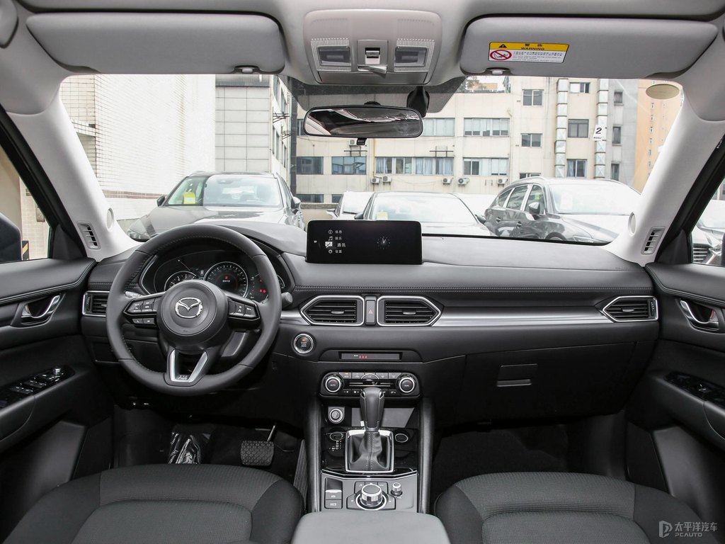 鉑鋼灰馬自達(dá)CX-5中控內(nèi)飾圖片