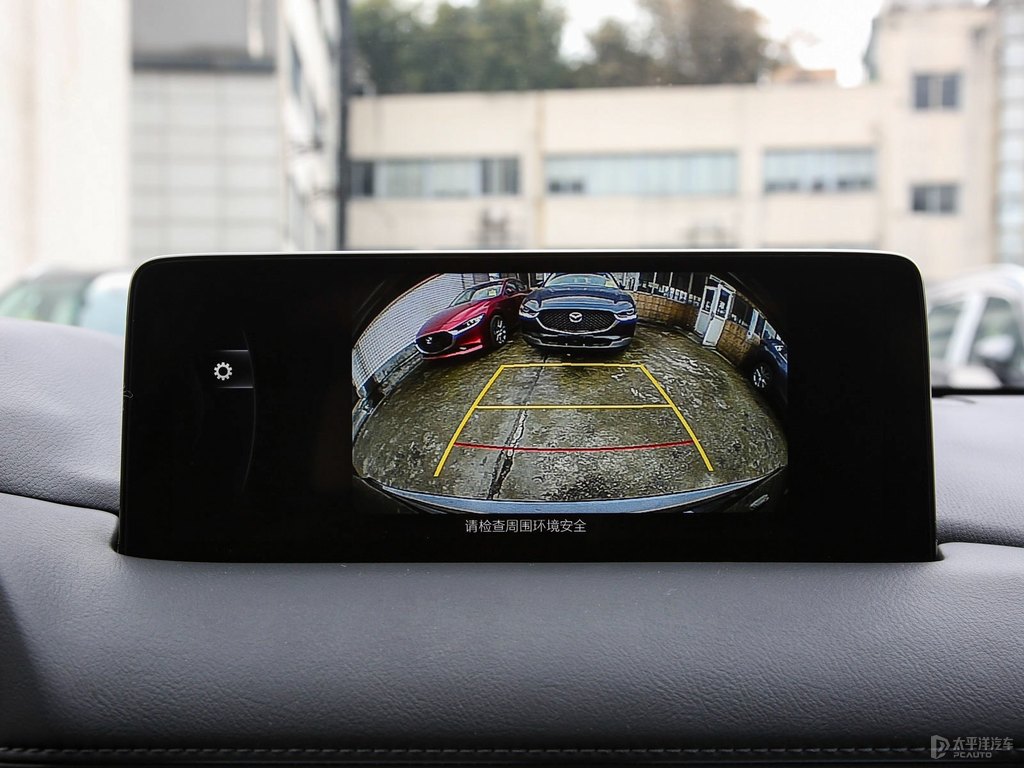鉑鋼灰馬自達CX-5中控內飾圖片