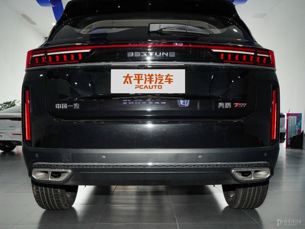 幻影黑奔騰T99車尾外觀圖片