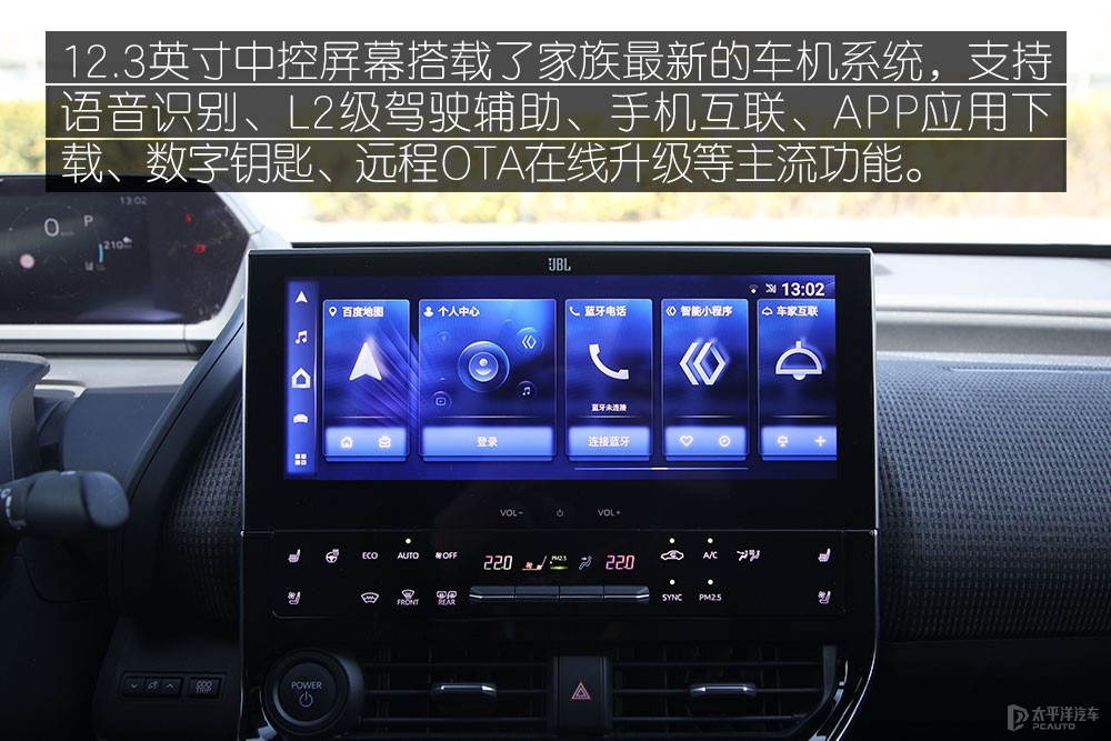 一汽豐田bZ4X圖解高清大圖