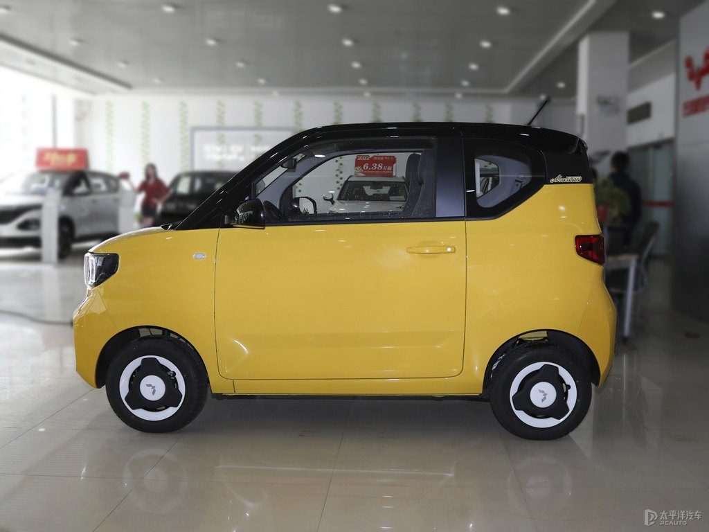 檸檬黃宏光MINIEV整車外觀外觀圖片