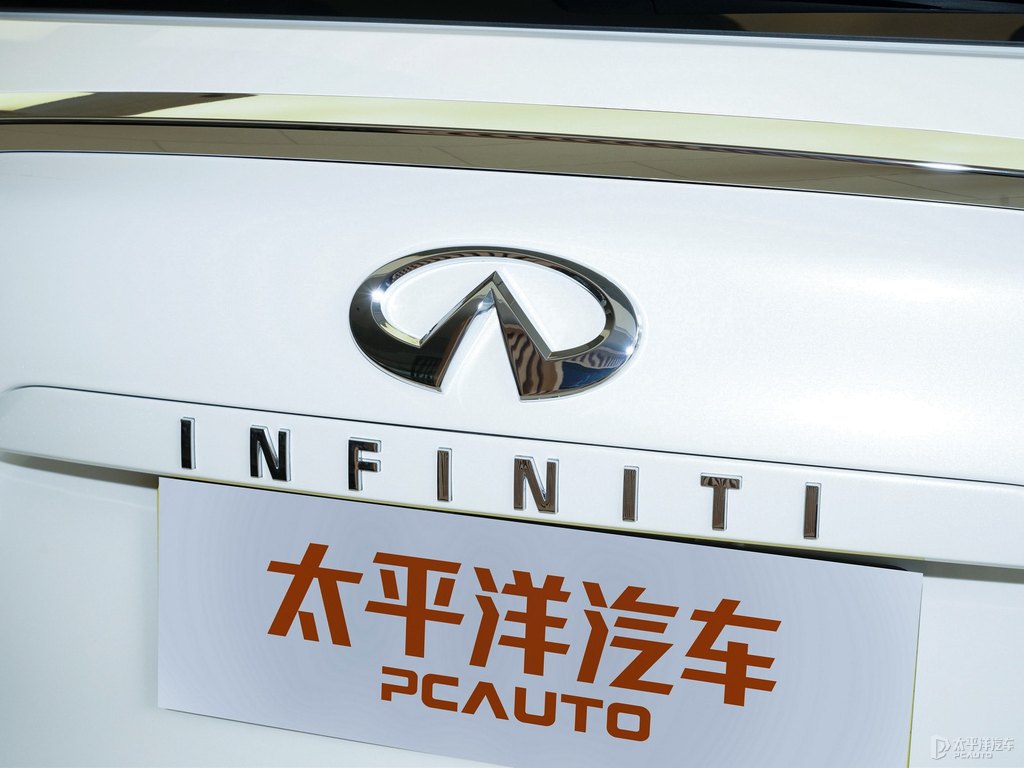 瑩貝白英菲尼迪QX50車尾外觀圖片