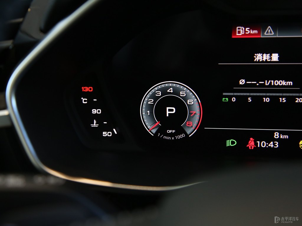 可汗綠奧迪Q3 Sportback中控內(nèi)飾圖片