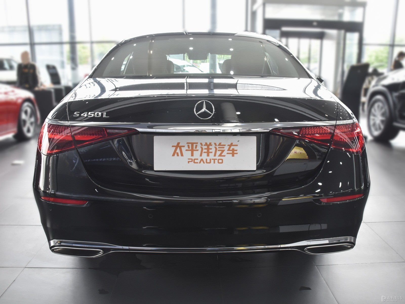 奔馳S級外觀高清大圖
