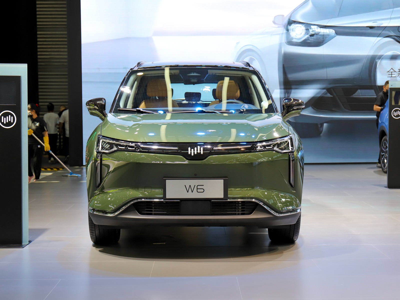 威馬W6車展高清大圖