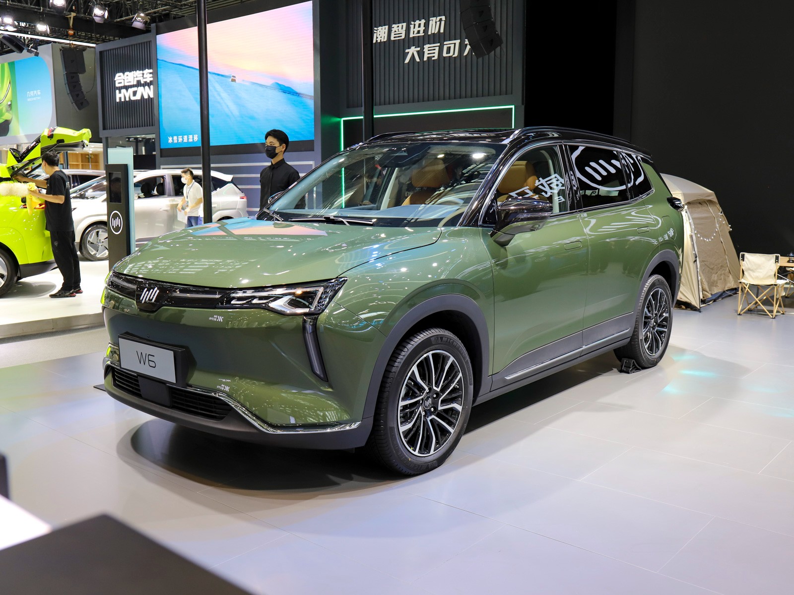 威馬W6車展高清大圖
