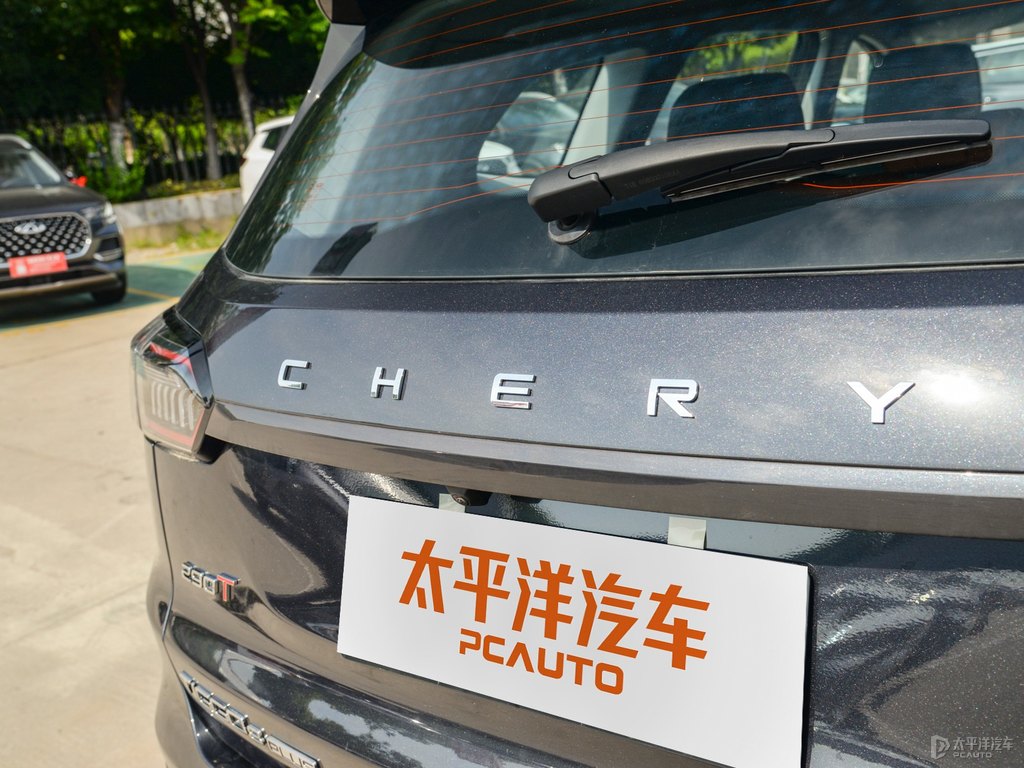 水星灰瑞虎8 PLUS車尾外觀圖片