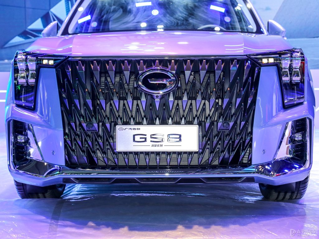 浮氧藍(lán)傳祺GS8車頭外觀圖片